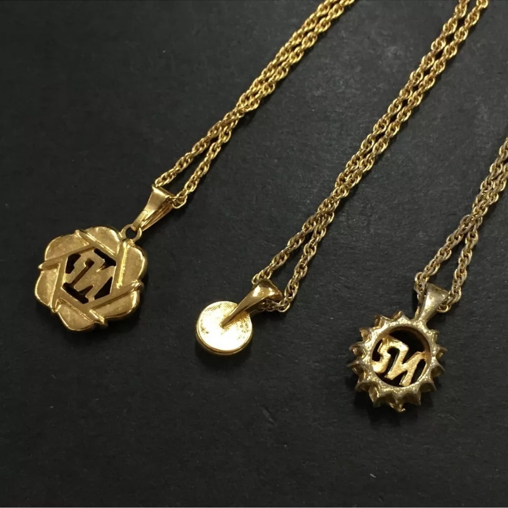 PICK ONE NINA RICCI Rhinestone Gold Tone Necklaces 2,3,5,8,10 (1,4,6,7 & 9 SOLD) - Picture 3 of 16